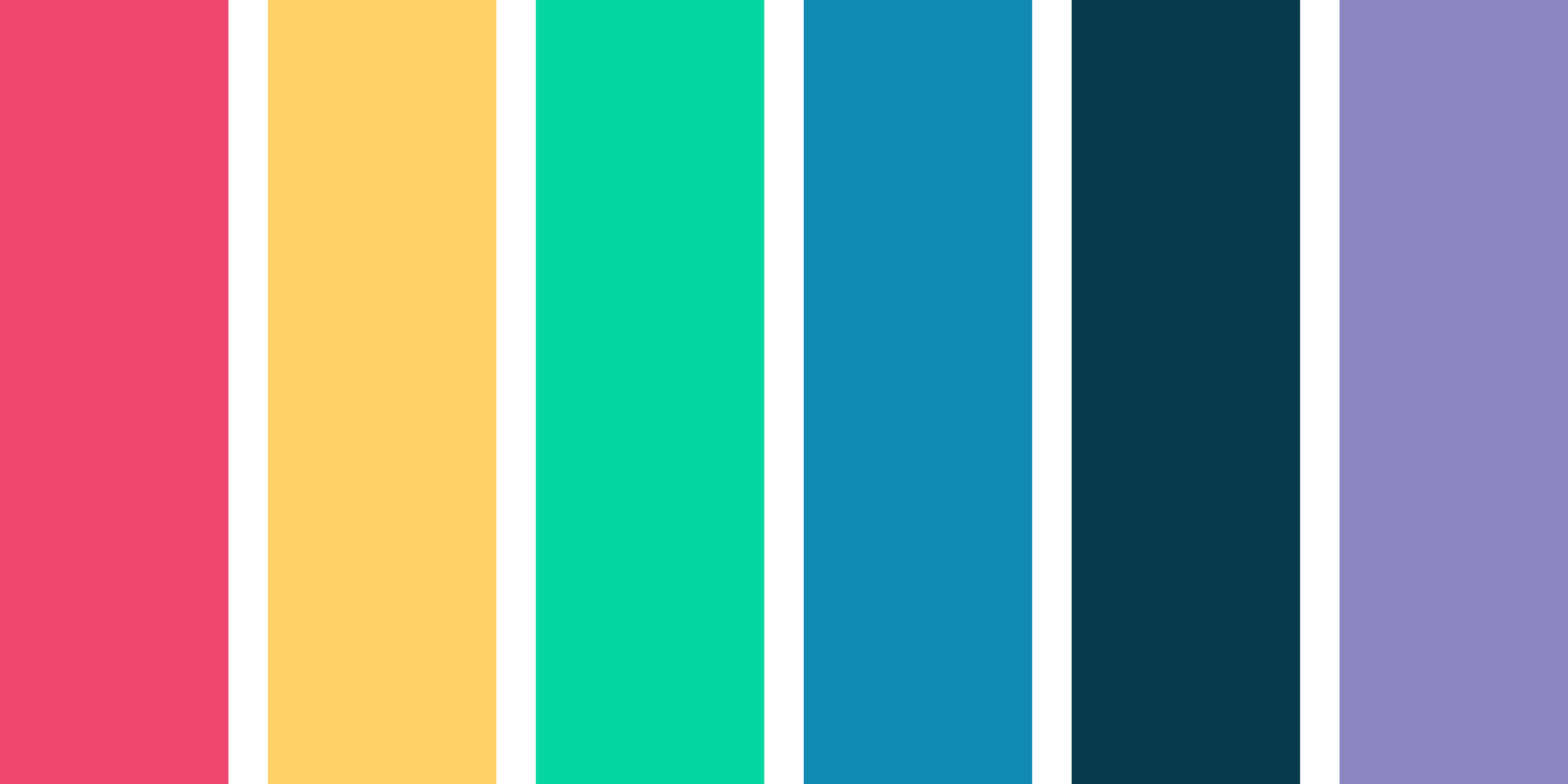Rainbow colour banner