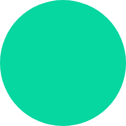 Teal circle