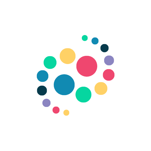 Colorful circles in a circular pattern — Courses